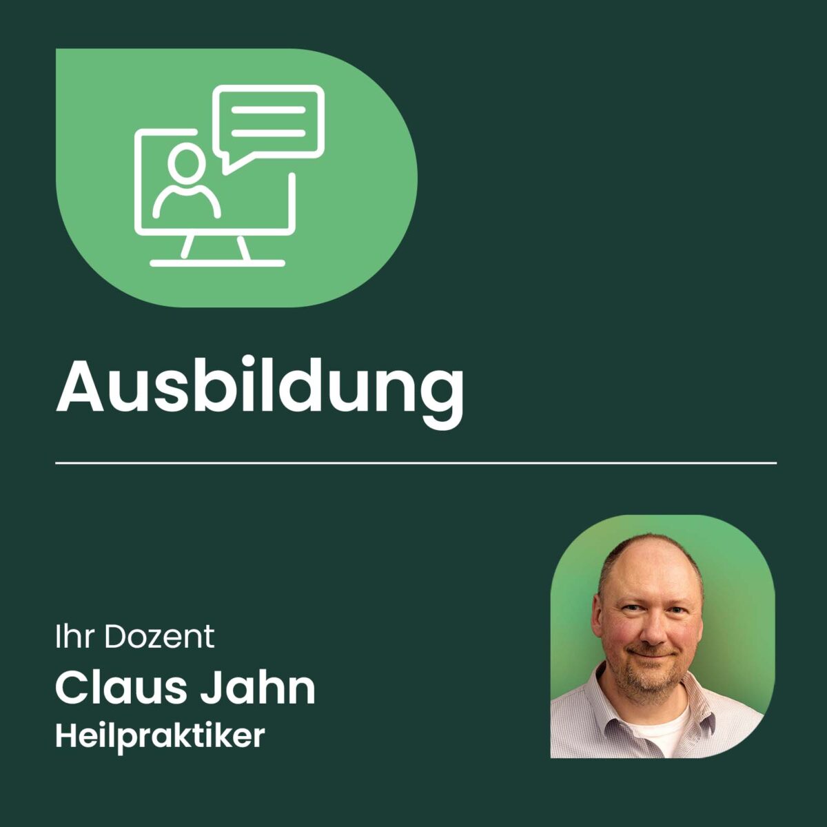 Systemische Prozessarbeit in Therapie und Heilkunde, Ausbildung mit Claus Jahn